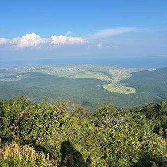 蛇谷ヶ峰山頂よりあらためて。