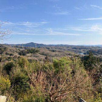 村積山、天下峰方向