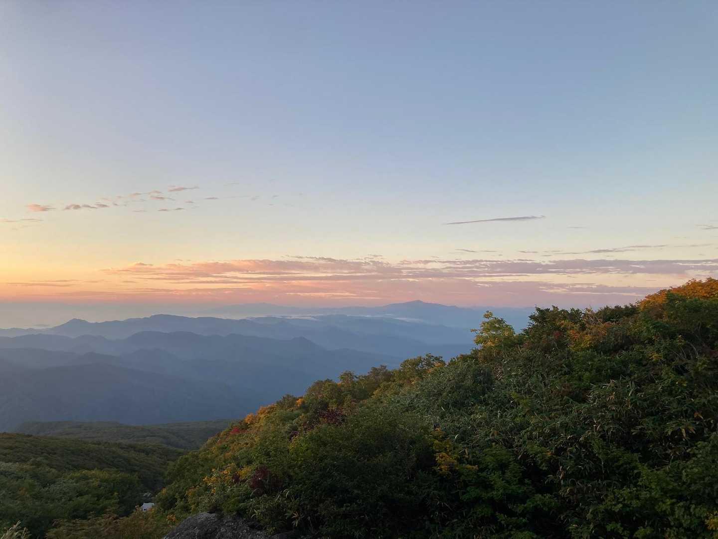 振り返って月山
