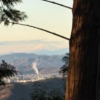 今年も富士山🗻見えました。