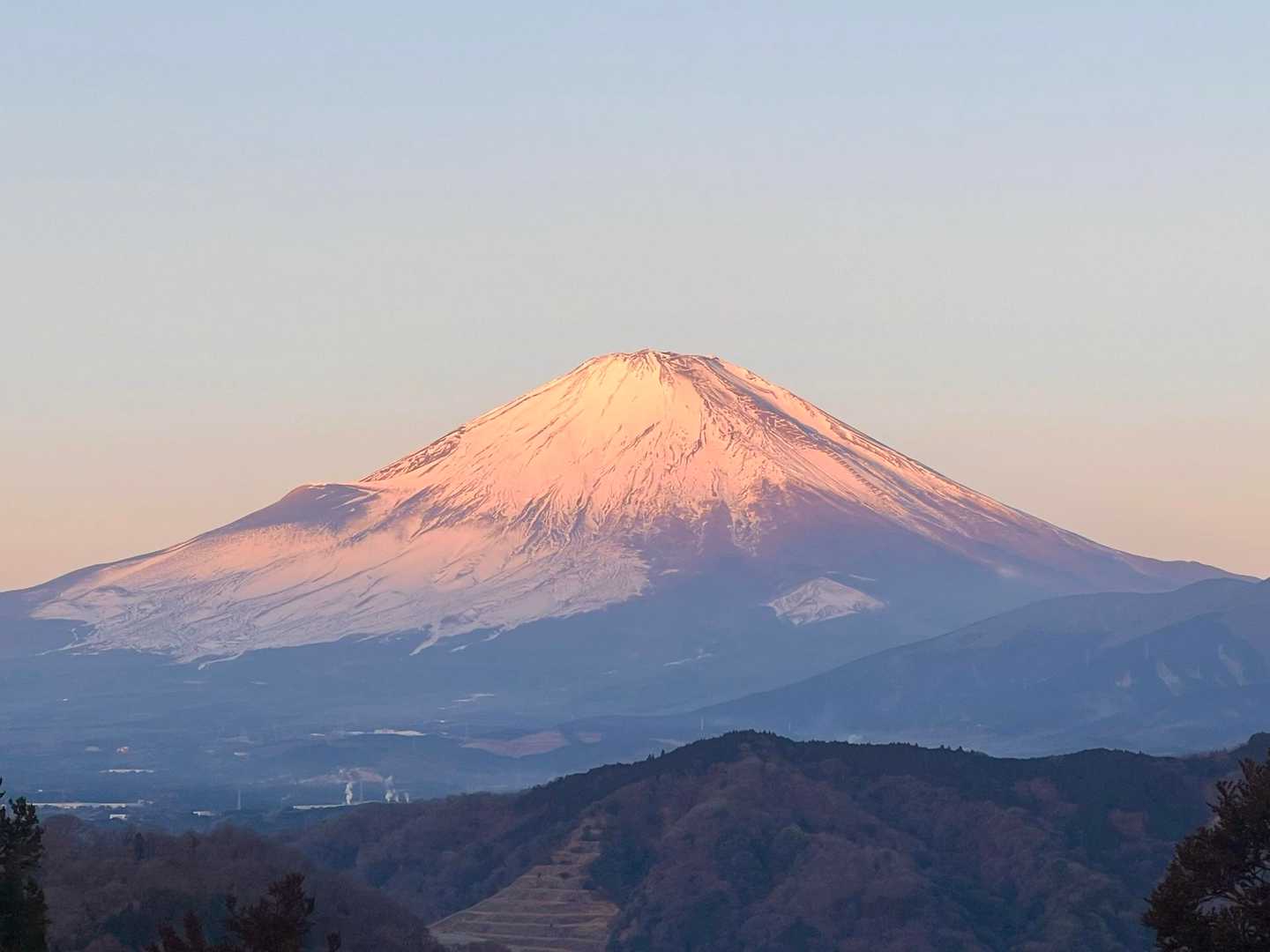 赤富士