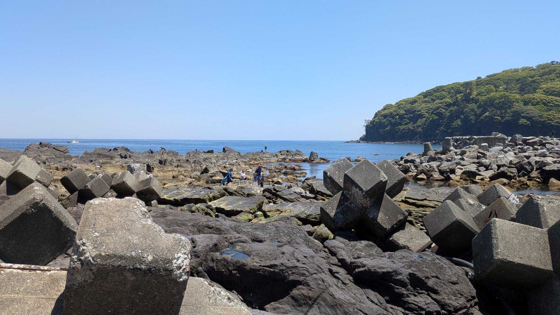 真鶴駅-番場浦遊歩道入口-真鶴岬-ケープ真鶴バス停-山の神 周回コースの写真
