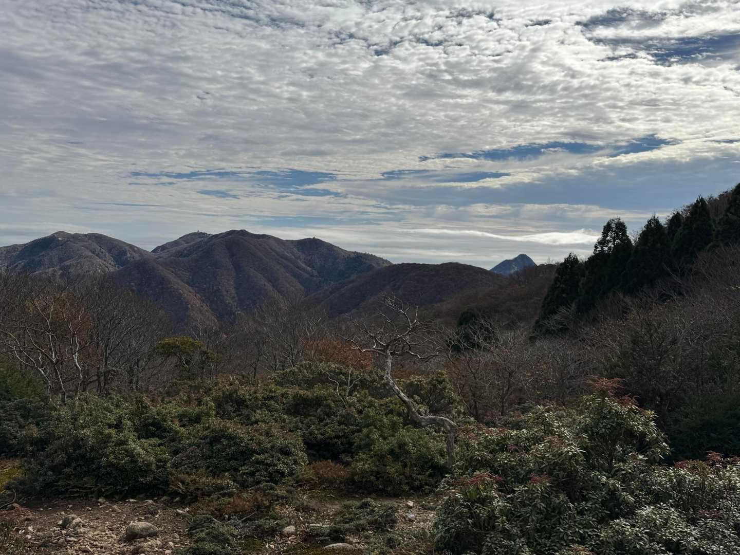 御在所岳と鎌ヶ岳