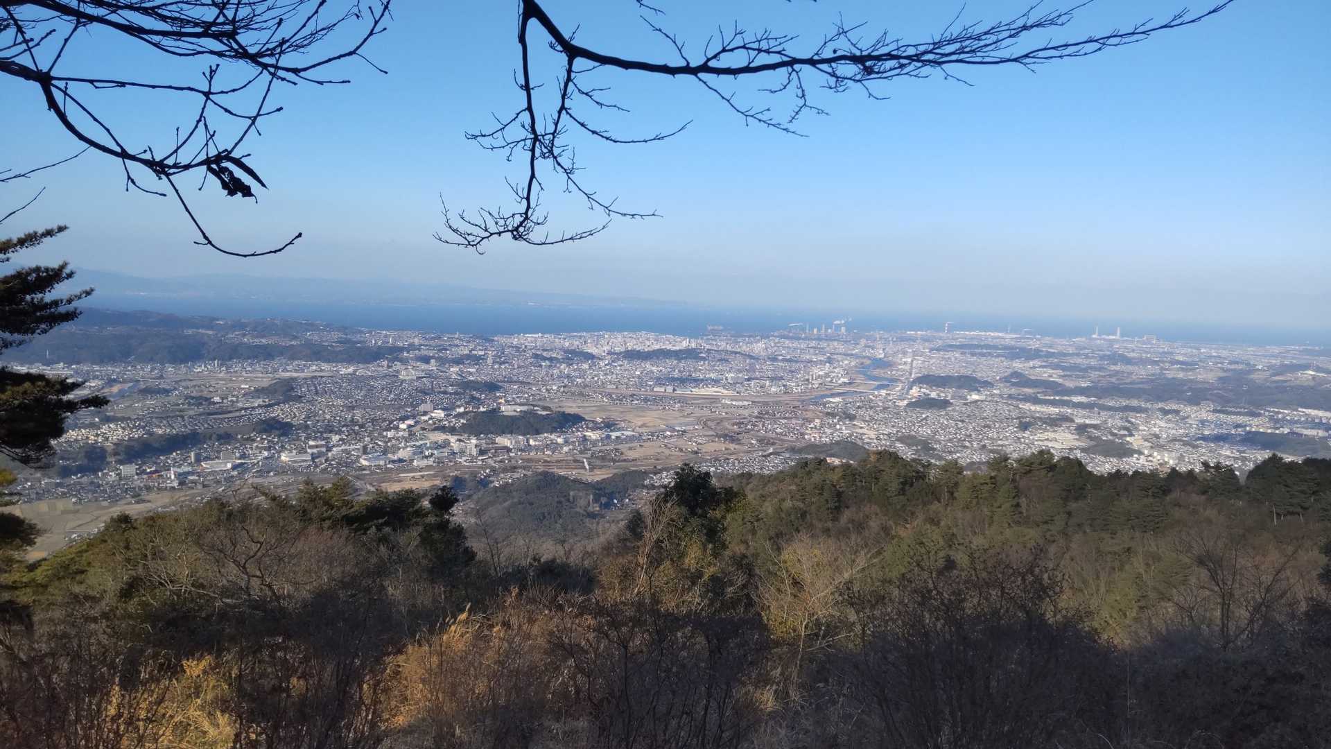 内稙田登山口 往復コースの写真