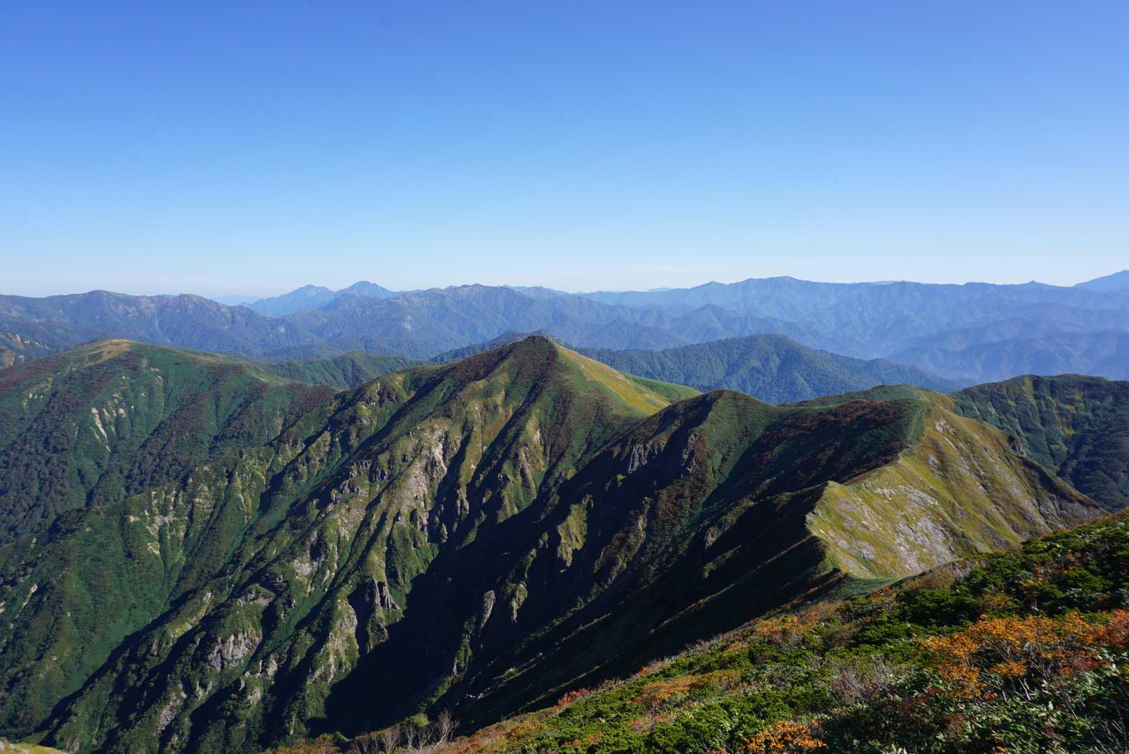 谷川岳馬蹄形縦走コースの写真