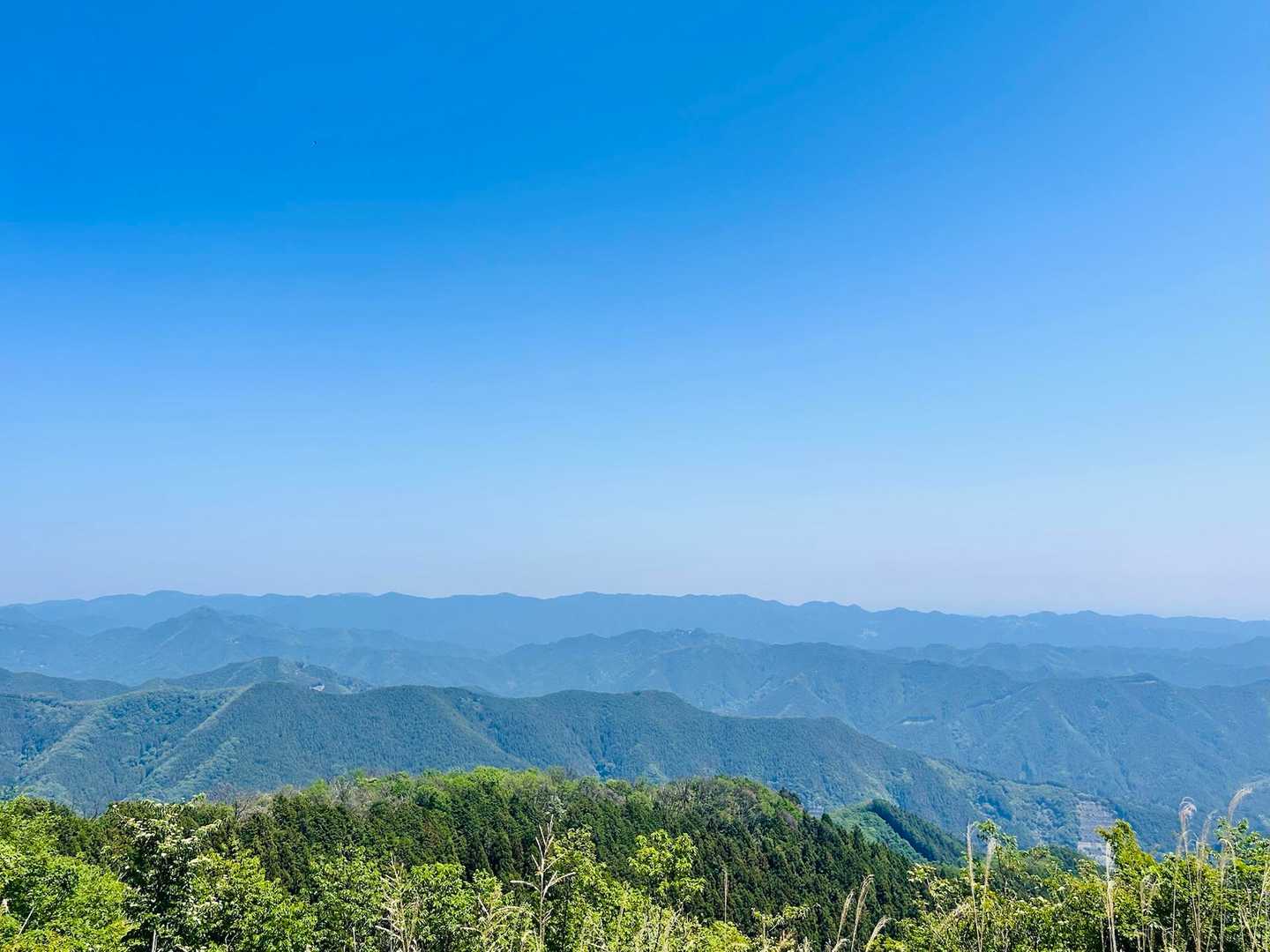 山日和☀️
栃木方面の山も見えたよ⛰️
手前は奥武蔵ね