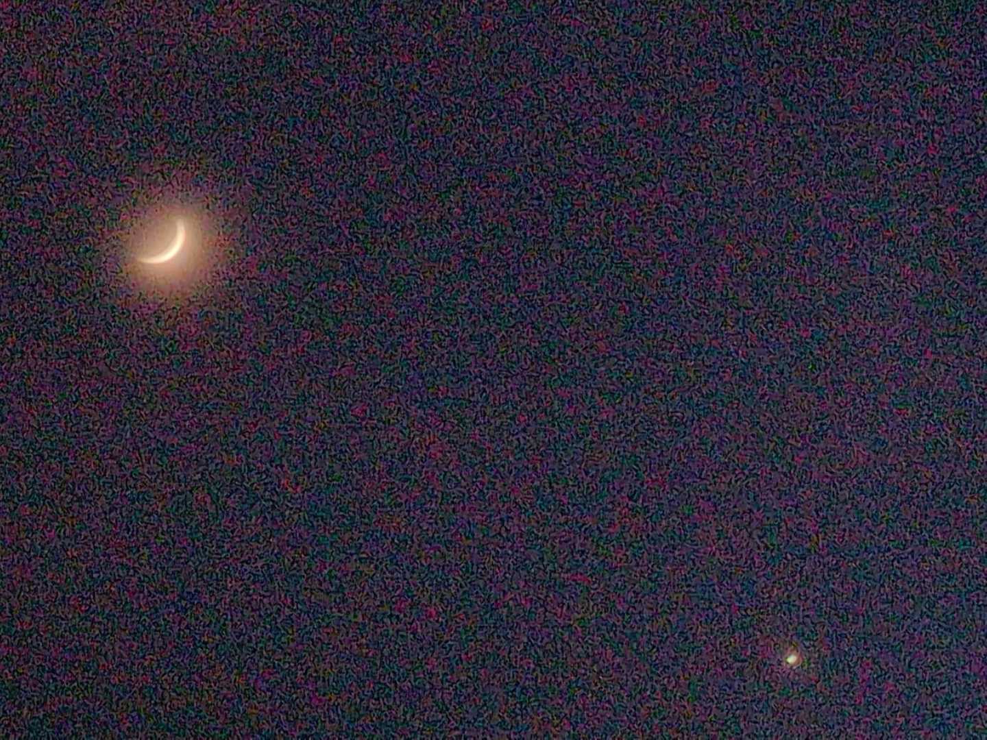 月が綺麗でした✨️