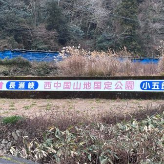 ここは川が県境になってて、こちらは島根県😄