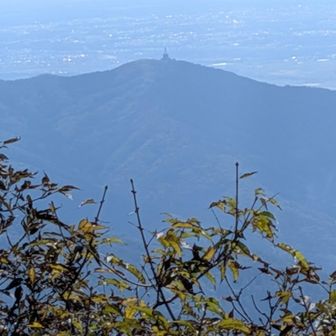 先週登頂した　宝篋山
