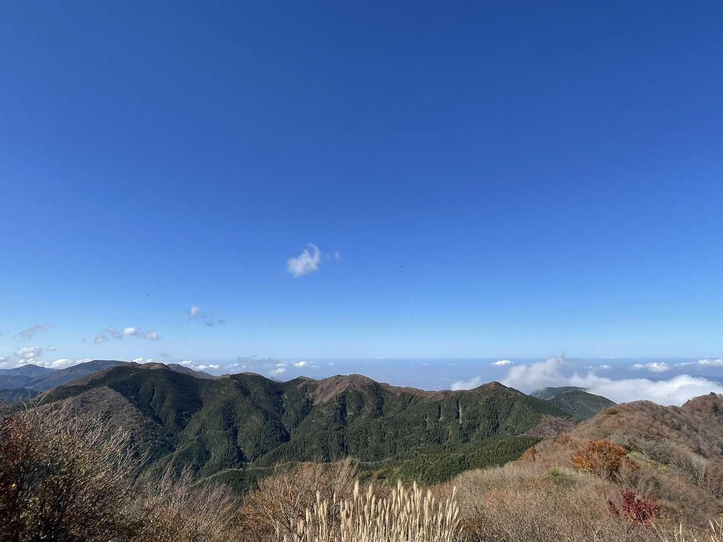 皿ヶ嶺方面