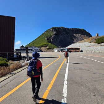 畳平バスターミナルまで戻って来ました🙌