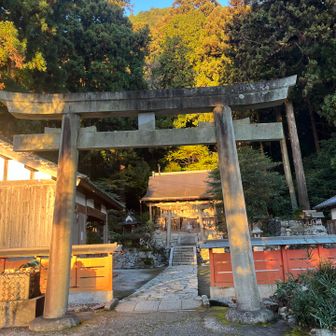 高天彦神社へお参り⛩️
ここで小銭入れを忘れたことに気づく💦