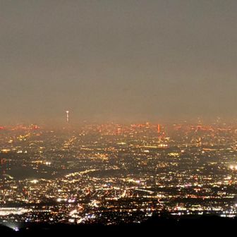 夜景スカイツリーと東京タワー🗼
