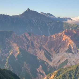 堂々たる槍 バリエーションルートの北鎌尾根も