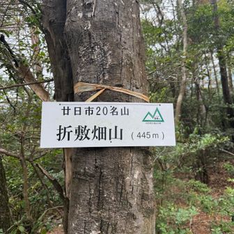 おしきばた山登頂🏔️😊