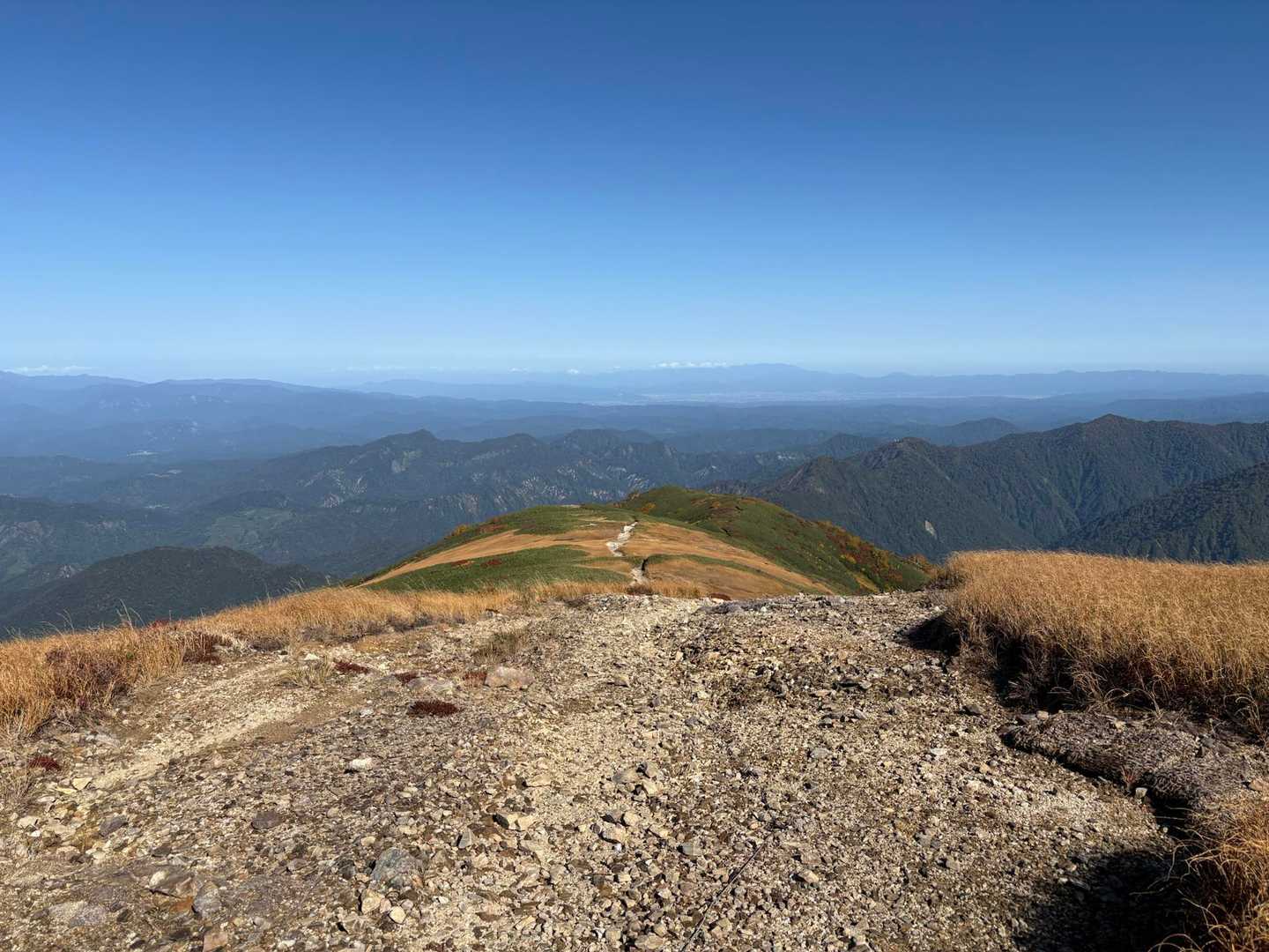 天狗平コース登山口-丸森峰-地神山-胎内山-門内岳-北股岳 周回コースの写真