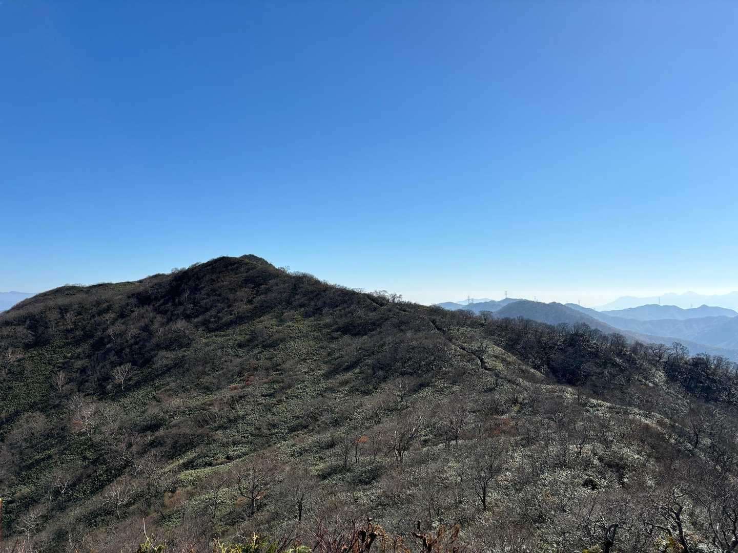 振り返ると歩いてきた道が見える！