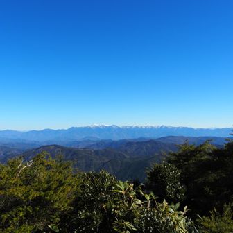 こちらは中央アルプス