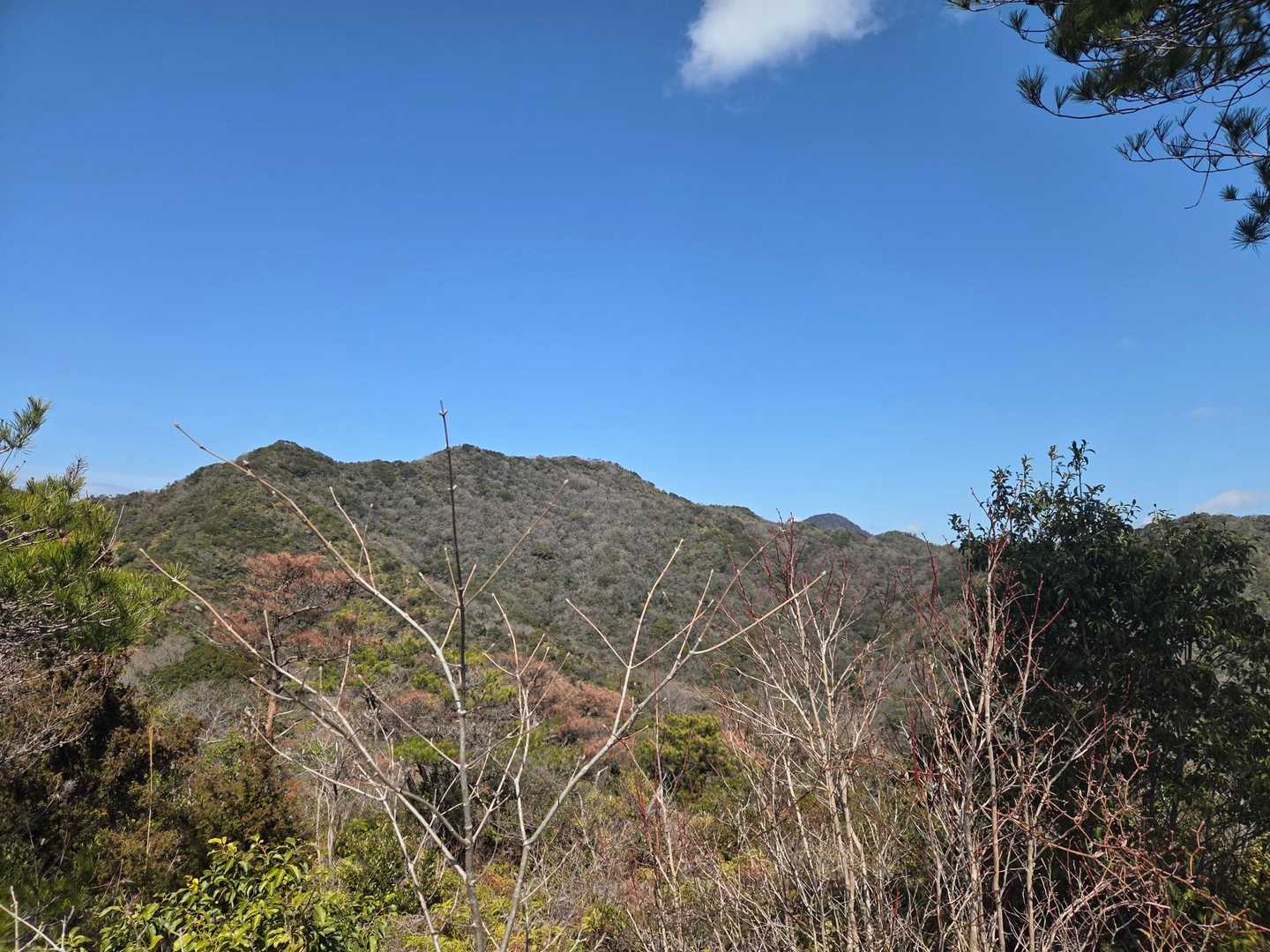 万石西尾根登山口-大唐国寺山-万石山-千石山-百石山-千石 縦走コースの写真