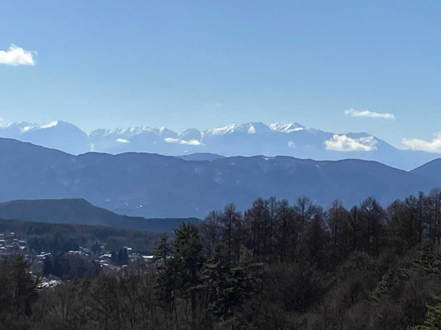 甲斐駒、仙丈岳方面かなぁ？