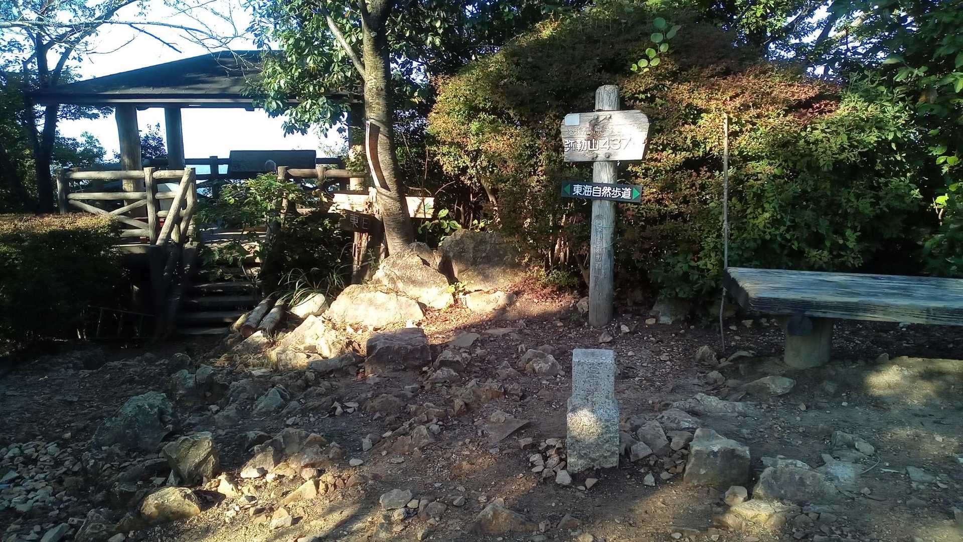 弥勒山登山口-弥勒山登り口-弥勒山 往復コースの写真