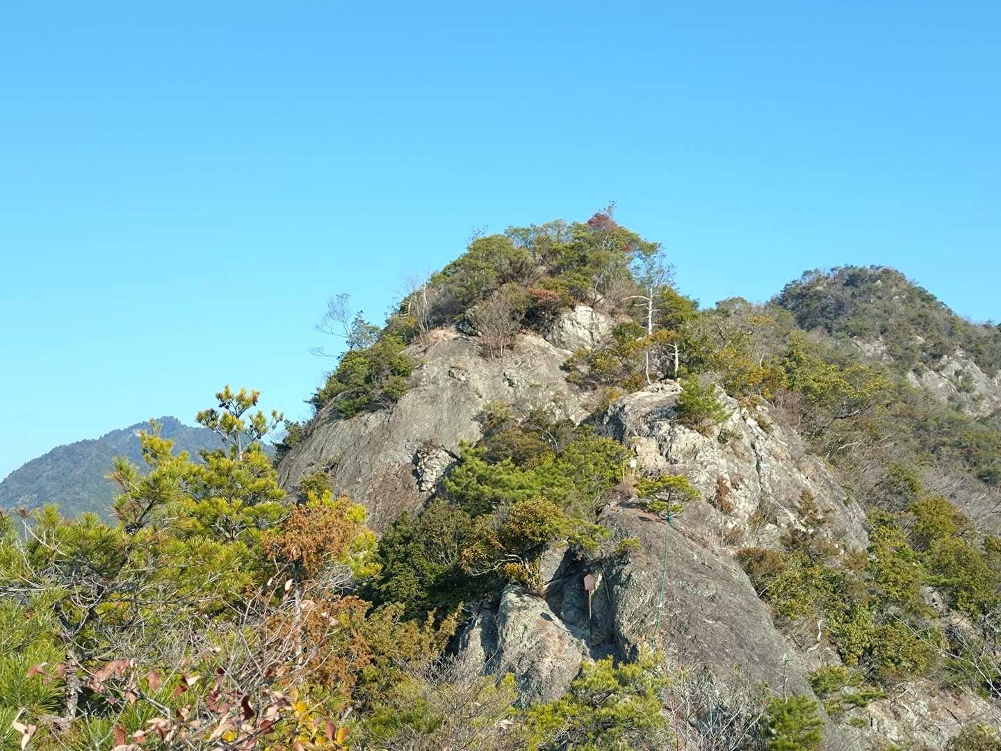 ずっと岩登り