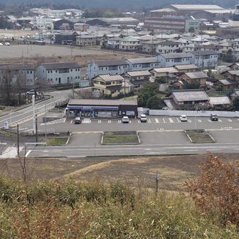 眼下にいつも利用するコンビニ