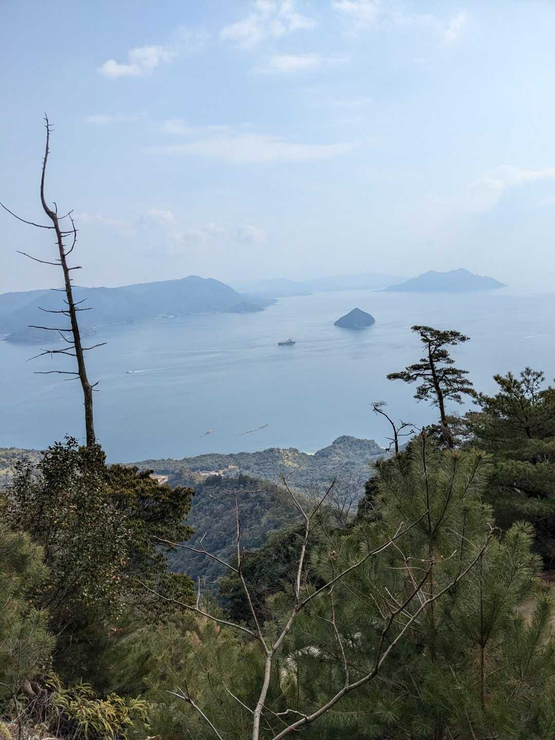榧谷駅-獅子岩駅-弥山-駒ヶ林 周回コースの写真