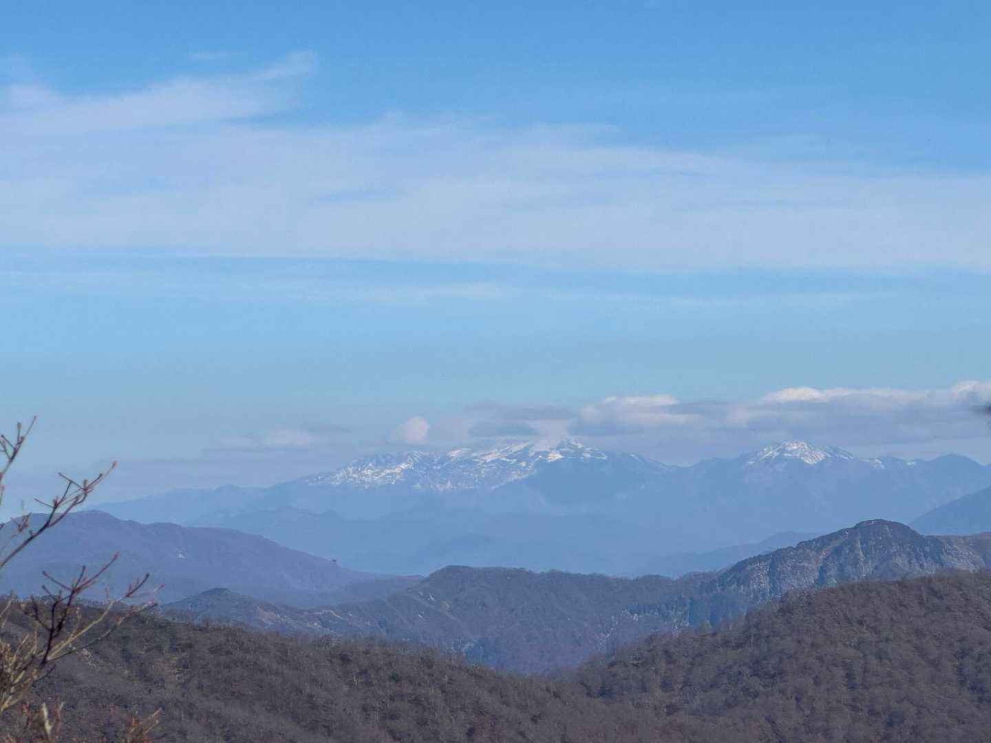 おそらく白山⛰️