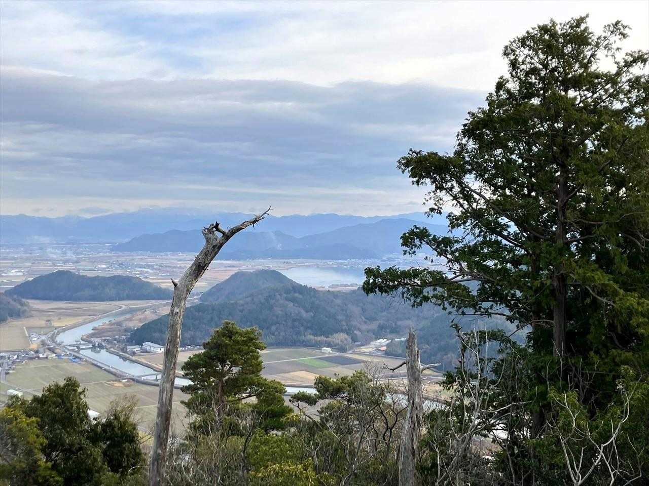 長命寺山登山口-長命寺山-奥島山 往復コースの写真