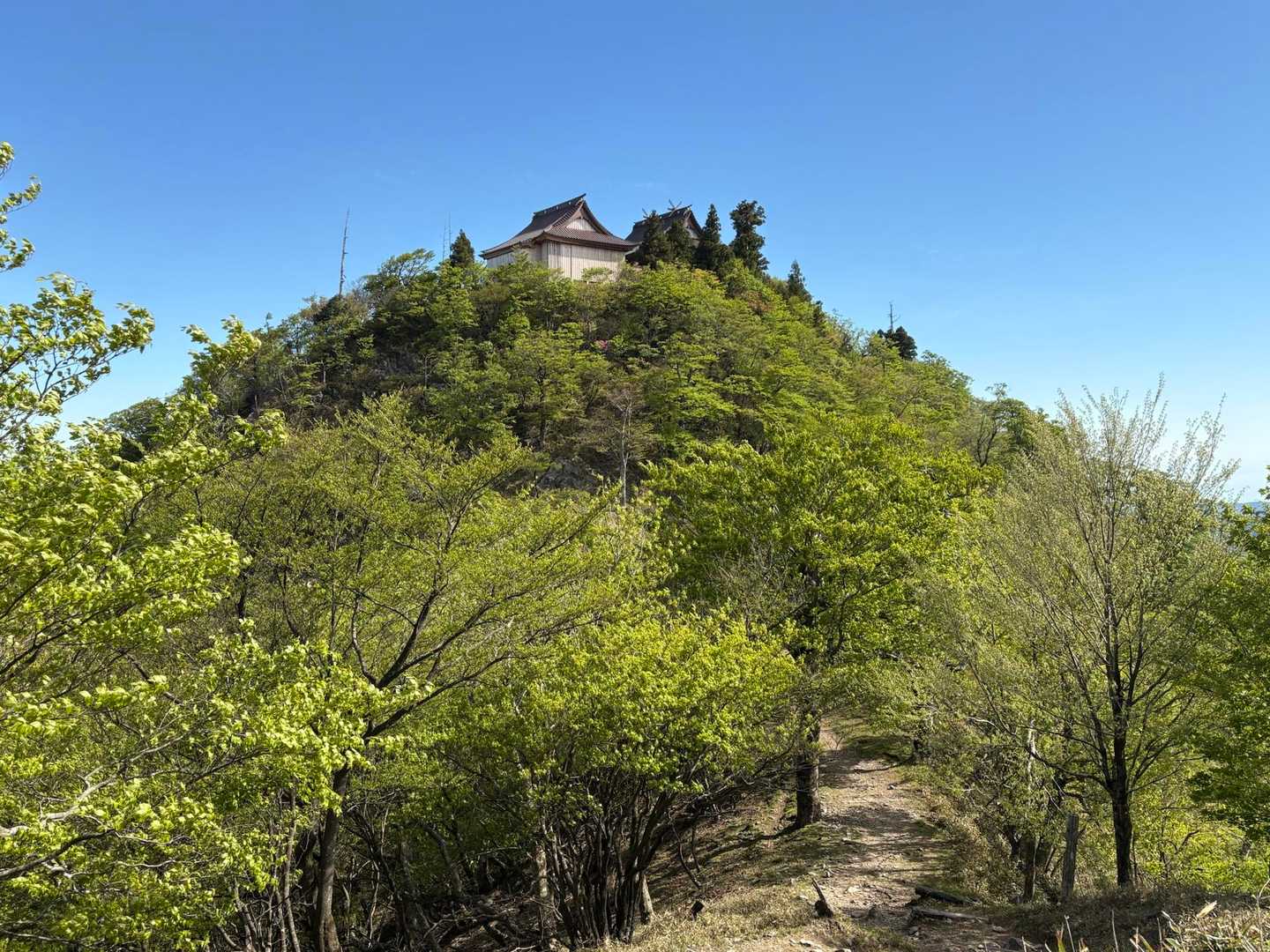 豊前坊登山口-英彦山-英彦山 周回コースの写真