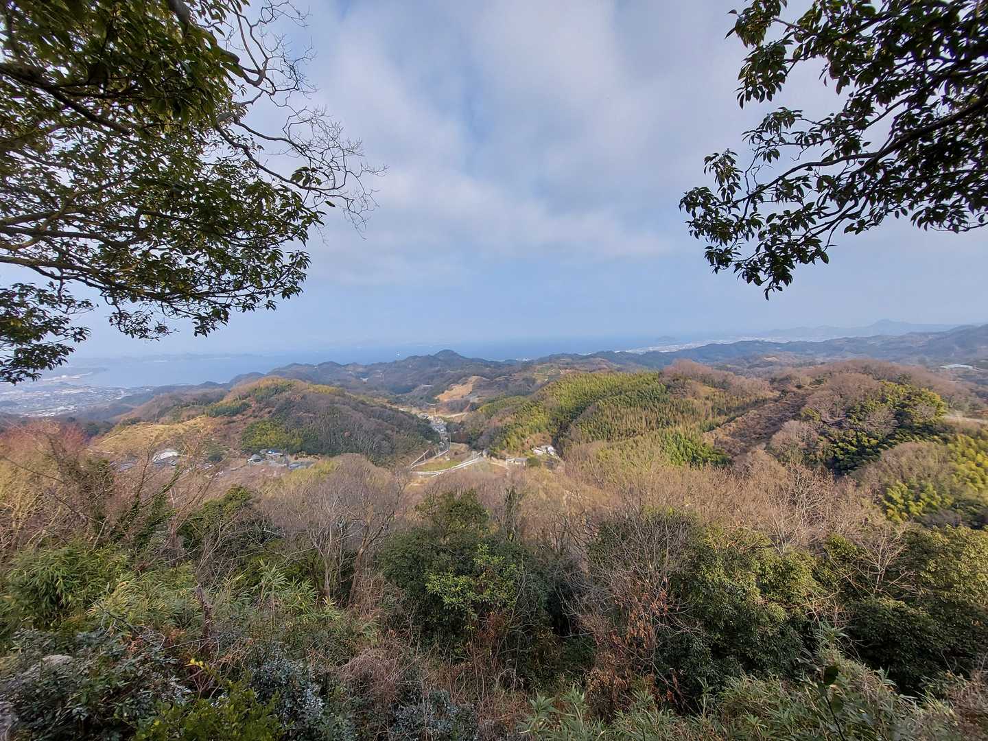 展望、北側の海辺