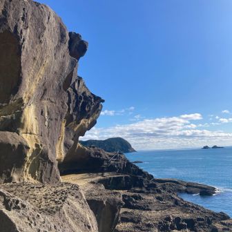 晴れて凪。景色良い