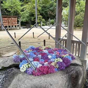花手水