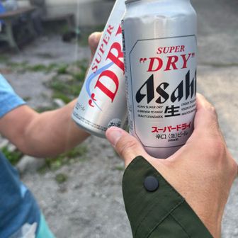 法華院で温泉入って乾杯🍻　