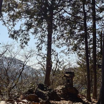 奥之院峰のピーク