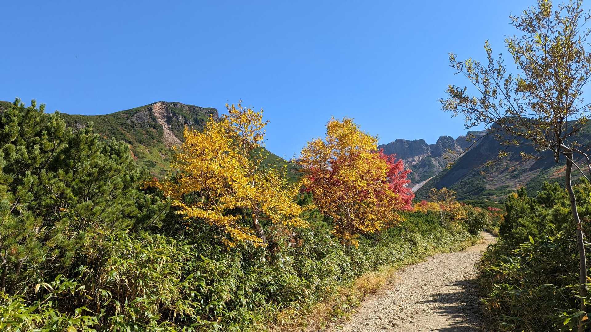 左に三段山