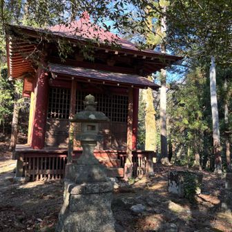 観音堂に出た。ここから登山口までは歩きやすい参道を降りていく