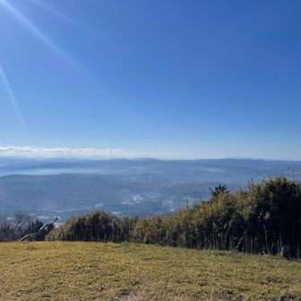 山頂からの眺めも最高！