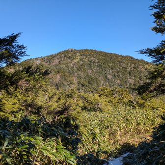 第三高原からの小秀山
後ひと息！