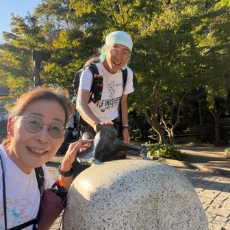 ムササビ君ただいま！
また来るね❤️