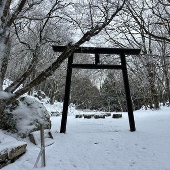 鳥居をくぐると