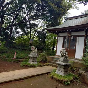 天王森の山
八坂神社になっている