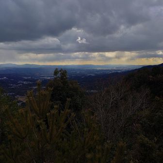 折平の天狗岩展望台①