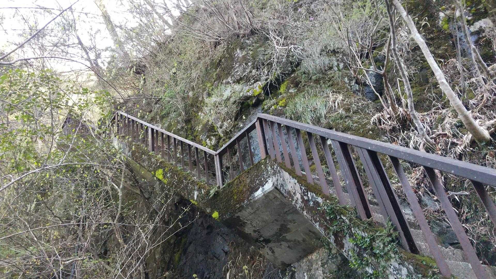 岩が凄くて 階段が無いと この山は無理だな
階段作ってくれたことに感謝です
