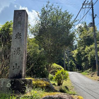 名勝岩湧山⛰️