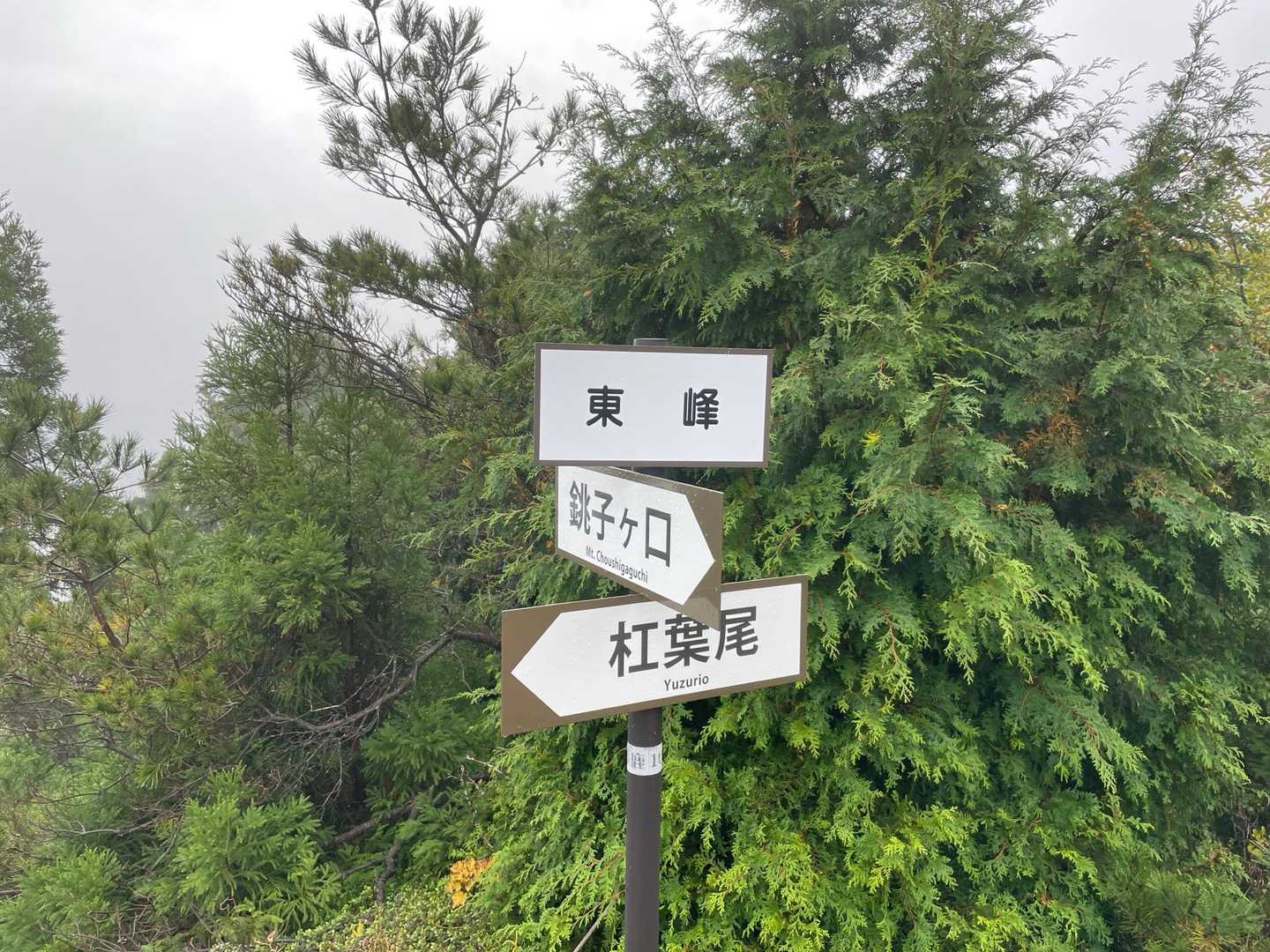 銚子ヶ口登山口-銚子ヶ口 往復コースの写真