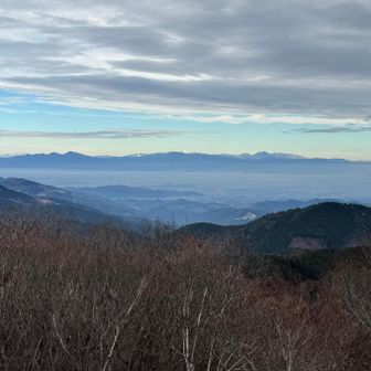 埼玉以北の山々が美しい🤩