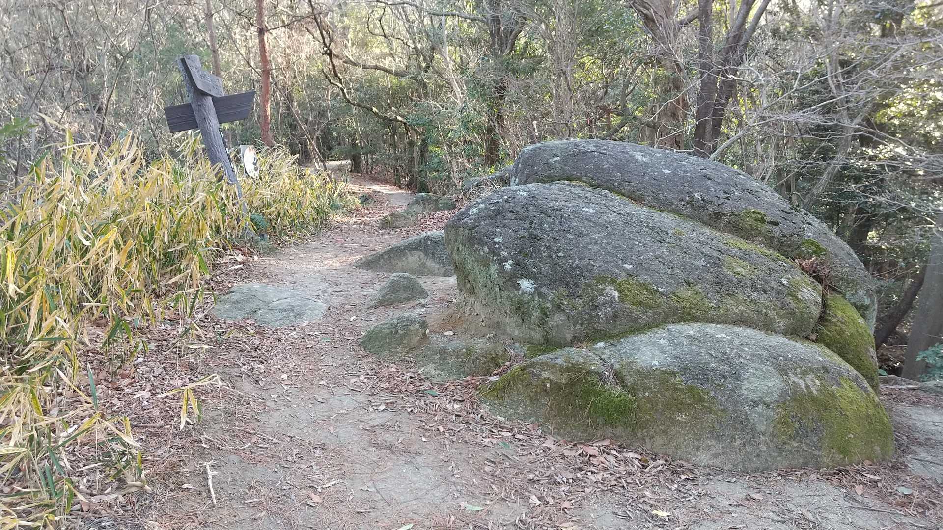 妙見鼻（横から）