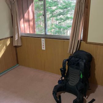 初の小屋泊🛖